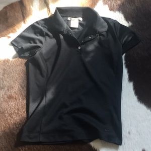 Nike golf polo, black, small